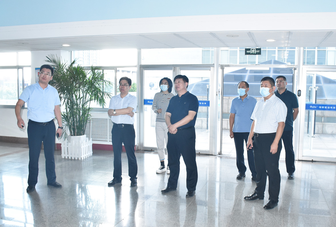 壽光市政協調研組蒞臨環球軟件 調研數字產業、數字城市建設情況