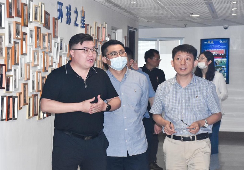 山東省新型智慧城市發展促進會專家蒞臨環球軟件實地調研圖二