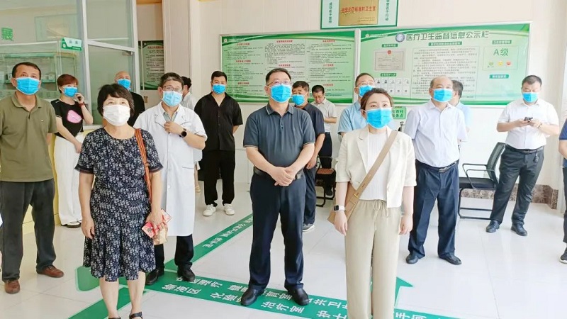 國家衛健委到山東壽光市調研中蓋基層試驗區項目4