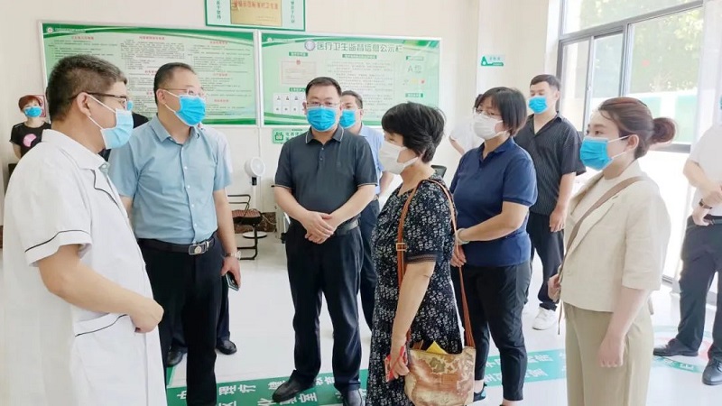 國家衛健委到山東壽光市調研中蓋基層試驗區項目5