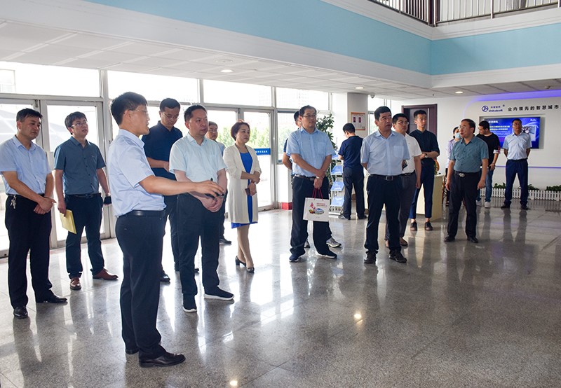 山東省大數據局調研組蒞臨環球軟件調研